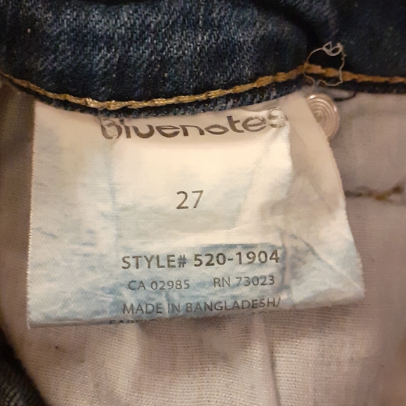 Bluenotes Highwaisted Denim Jean Shorts - Picture 3 of 4